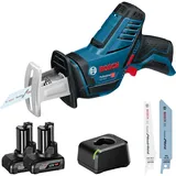 Bosch Akku-Säbelsäge GSA 12V-14 / 2x 4,0 Ah Akku + Ladegerät