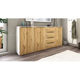 borchardt Möbel Highboard 200 x 93 x 35 cm Braun