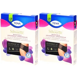 Tena Silhouette Classic Washable Underwear L schwarz waschbar