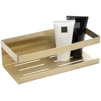 Schöner Wohnen Wandablage Meleto Gold aus Edelstahl