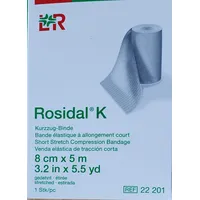 Lohmann & Rauscher Rosidal K Kurzzugbinde kräftig 5mx8cm 22201, 1 St. Badartikel