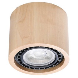 Sollux SL.0913 Deckenleuchte BASIC 1 Natural Holz