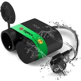 Nous A4Z ZigBee 3.0 IP44 Dual Outdoor Smart Socket 16A Stromverbrauchsmessung