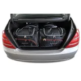 KJUST Kofferraumtaschen 4 stk kompatibel mit MERCEDES-BENZ S W221 2005-2013