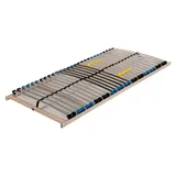 Lattenrost Comfort 28 | 120x200 cm | 7 Zonen | 4-fache Härteregulierung | 28 Federleisten | starr | zur Selbstmontage