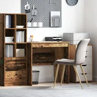 VidaXL Schreibtisch Old Wood 80x50x76 cm Holzwerkstoff