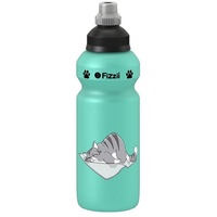 Fizzii Kindertrinkflasche Mint Katze 500ml