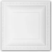 PROFHOME DECOR Deckenplatte Profhome 157004 Weiß 1 St. 70,2 x 70,2 x 8,5 cm