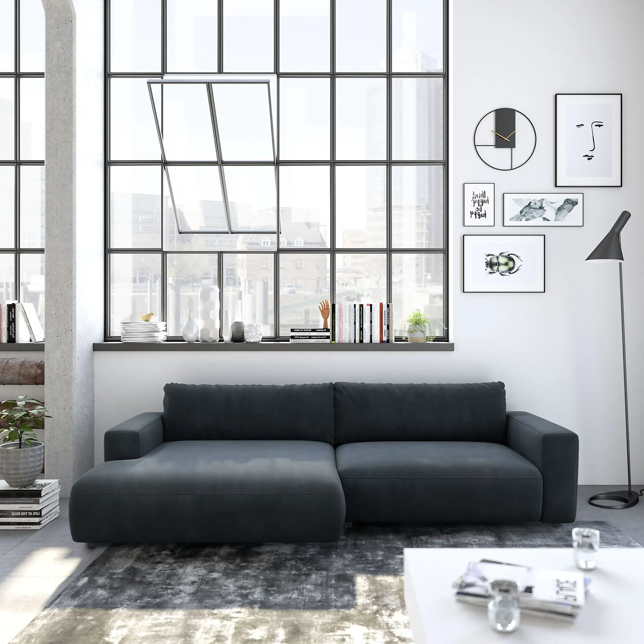 Ecksofa MUSTERRING 