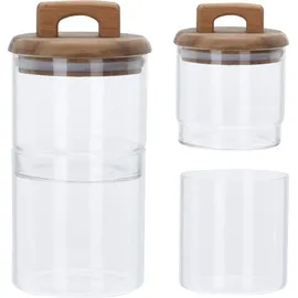 Excellent Houseware Glasbehälter transparent