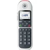 Motorola Big Keys Cordless Phone grau