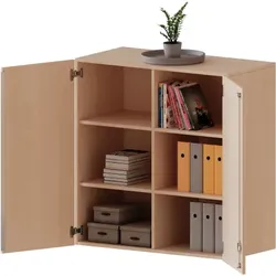 Aufsatzschrank für ErgoTray Serie, 3 Ordnerhöhe - Serie evo180