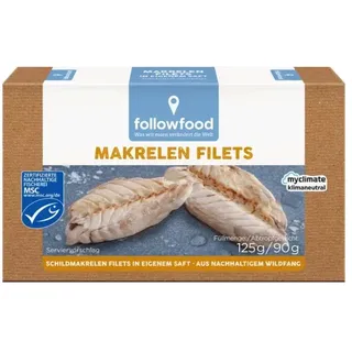 followfood Schildmakrelen Filets in eigenem Saft