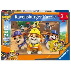 Ravensburger Puzzle 2 x 12 Teile Rubble & Crew