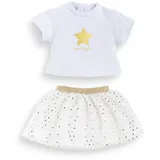 Corolle Ma Corolle Set Rock und T-Shirt Elfenbeinfarben/Gold (9000212900)