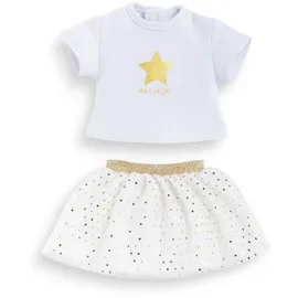 Corolle Ma Corolle Set Rock und T-Shirt Elfenbeinfarben/Gold (9000212900)