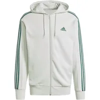 Adidas Essentials French Terry 3-Streifen Kapuzenjacke Linen Green 4XL