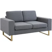 Sofa-2 Sitzer Couch Stoffsofa Eckcouch Sitzmöbel Polstersofa Loungesofa Armlehne