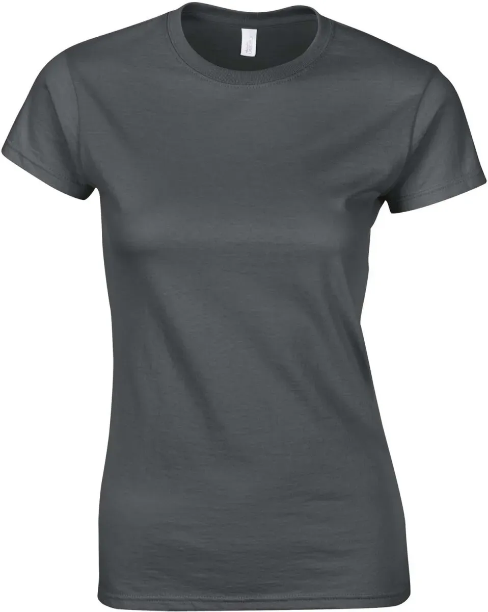 Gildan Damen Softstyle T-Shirt 64000L charcoal (solid) M