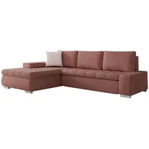 Mirjan24 Ecksofa Orkan Mini, Polsterecke, Schlaffunktion und Bettkasten, Eckcouch vom Hersteller, L-Form Sofa (Uttario Velvet 2955 + Couches, Wohnlandschaften, Ecksofas