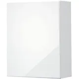 WELLTIME Hängeschrank WELLTIME "Siena", weiß, B:40cm H:65cm T:20cm, Holzwerkstoff, MDF, Schränke, Hängeschrank, Breite 40 cm, mit welchselbarem Türanschlag