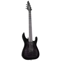 Jackson JS Series Dinky JS22Q-7 - Transparent Black Burst