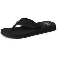 Reef Sandy, Damen Zehentrenner, Schwarz (Black/Black Bk2), 36 EU (4 UK) - 36 EU