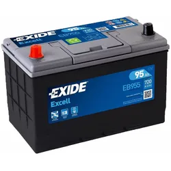 Exide EB955 Excell 12V 95Ah 720A Autobatterie