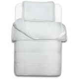 nyvi Kinderbettenset Junior AllYear 100x135 cm 2-tlg - 4 Jahreszeitendecke 100x135 cm und Kissen 40x60 cm