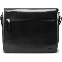 JOST Skagen Aktentaschen Messenger Leder 38 cm Laptopfach schwarz