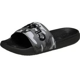 Crocs All Day Camouflage Slide Schwarz/Grau 43