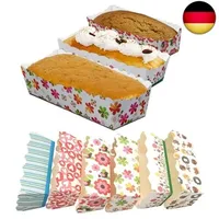 Lsydgn 100 Stück Einweg Mini Kuchenformen Papierbackform Set Mini Backform Aus Papier