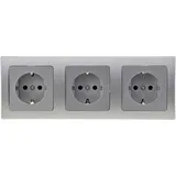 ChiliTec DELPHI Starter 3 Steckdo.+ 3-fach Rahmen