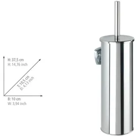 Wenko WC-Bürstengarnitur Basic Silber 1 St.