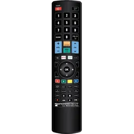 G.b.s. elettronica REPLACEMENT FOR SAMSUNG, TV, Drucktasten, Schwarz - Schwarz