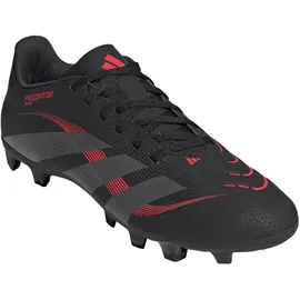 adidas Predator Club FG/MG Erwachsene Core Black/Grey Four/Lucid Red 46