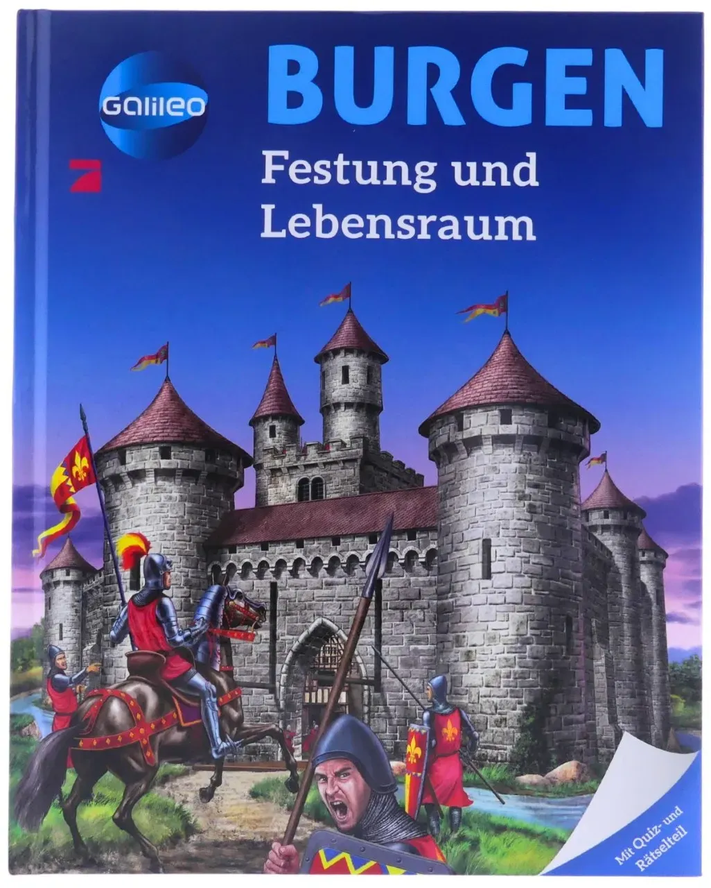 Galileo Wissen: Burgen gebunden Buch Geschichte und Politik ullmann NEU