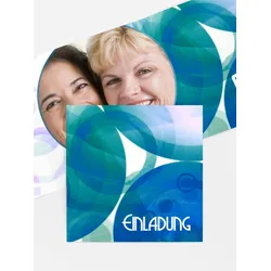 Einladungskarten Geburtstag selbst gestalten mit Spruch und Fotos im Onlinedesigner bei Meine-Kartenmanufaktur.de