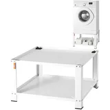 Vevor Wäscheständer mit Ablagefach 711,2 x 711,2 x 406,4 mm 299,4 kg Kapazität