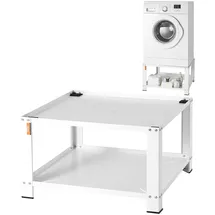 Vevor Wäscheständer mit Ablagefach 711,2 x 711,2 x 406,4 mm 299,4 kg Kapazität