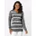Casual Looks Strickpullover schwarz/weiß 52