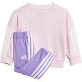 Adidas Essentials Baby-Jogginganzug JD6482 - clear pink/white 92