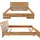 WIMEX Schlafzimmer-Set "Anna", braun (plankeneichefarben), Schlafzimmermöbel-Sets