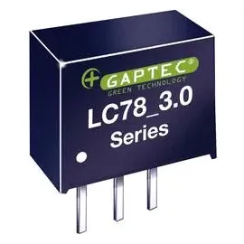GAPTEC 10020073 DC/DC-Wandler, Print 12 V/DC 3.3 V/DC 3A 9.9W Anzahl Ausgänge: 1 x Inhalt 1St.