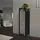 ML-Design Vitrinenschrank 45 x 145 x 35 cm Schwarz
