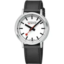 Mondaine Stop2go MST.4101B.LBV.2SE Leder 41 mm