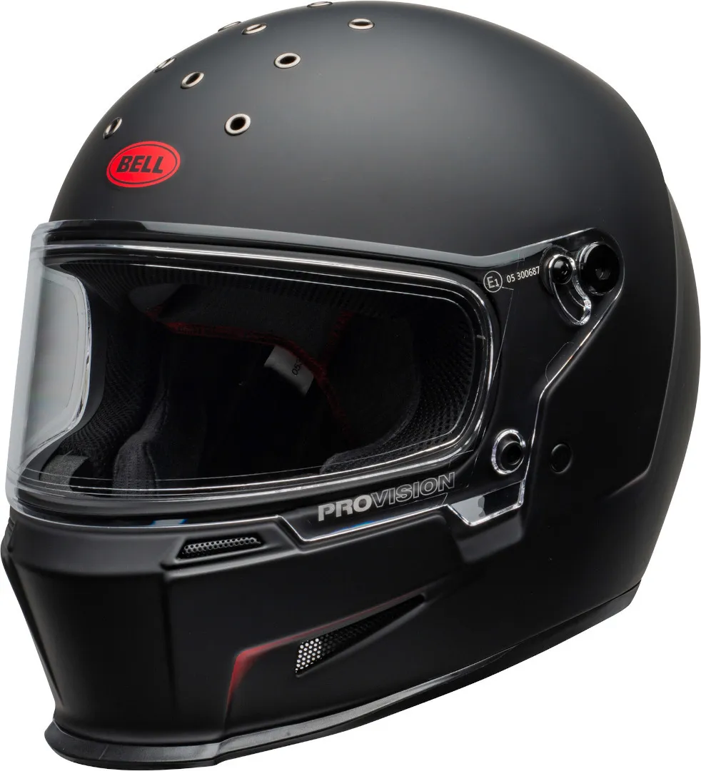 Bell Eliminator Vanish helm, zwart-rood, XS