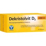 Trommsdorff DEKRISTOLVIT D3 2.000 I.E. Tabletten 90 St