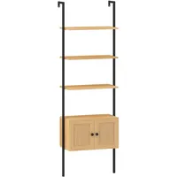 Costway Bücherregal 60 x 31 x 184 cm Beige
