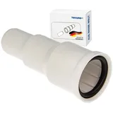 tecuro Bergangsstutzen - Reduzierung Von Ø 50 - 40 - 32 Mm - Ks-weiß - Tecuro